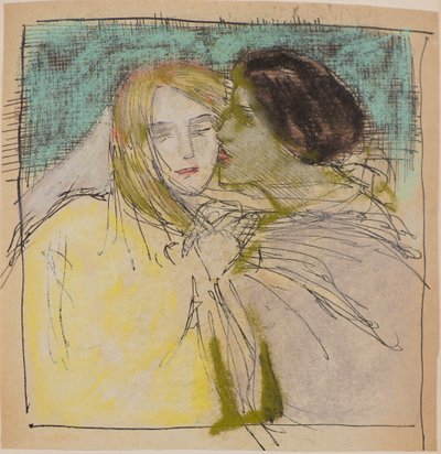 Untitled [Embracing couple] by John Duncan