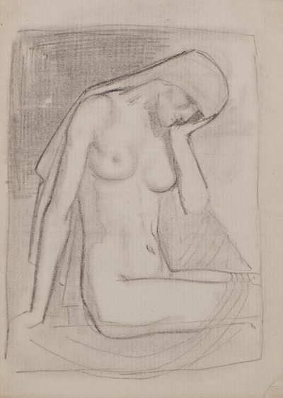 Untitled [Female nude] by John Duncan