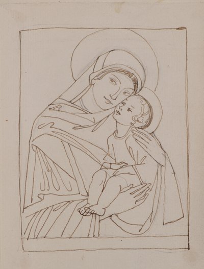 Untitled [Virgin and Child] by John Duncan