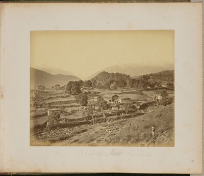 A Village in Kashmir by John Edward Saché