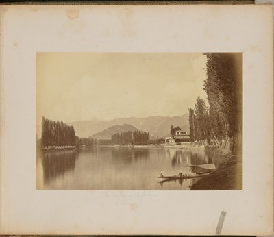 The Maharajahs Palace. Srinaggar by John Edward Saché