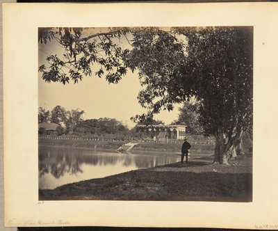 View in Rajah Ghosauls Garden by John Edward Saché