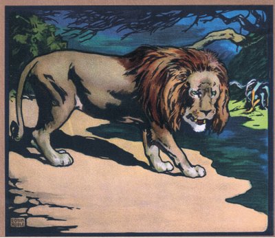 Lion by John Edwin Noble