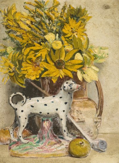 Still Life (Spotted Dog) by John Everett