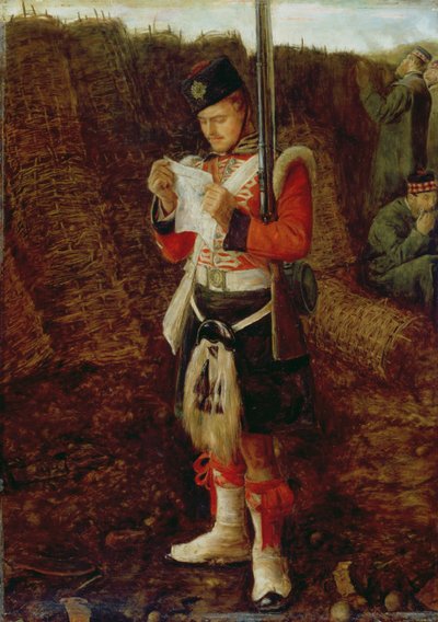 News from Home by John Everett Millais