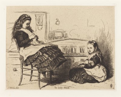 The Baby-House by John Everett Millais