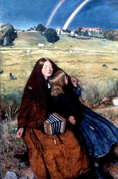 The Blind Girl by John Everett Millais