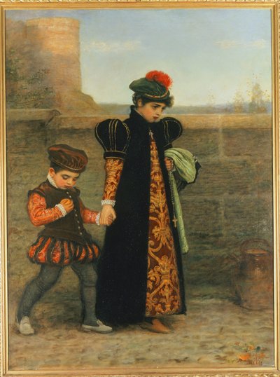 The Girlhood of St. Theresa by John Everett Millais