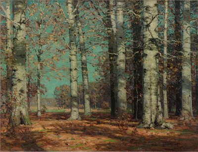 Autumn Beeches by John F. Carlson