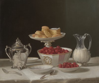 Dessert Still Life by John F. Francis