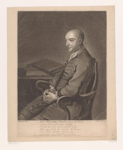 Portrait of Humphrey Skelton by John Faber (II)