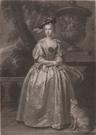 Miss Hudson by John Faber the younger