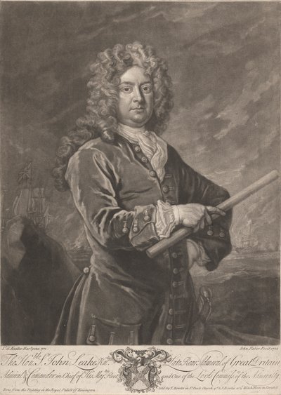 The Honorable John Leake by John Faber the younger
