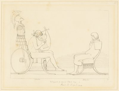 Achilles and Patroclus by John Flaxman