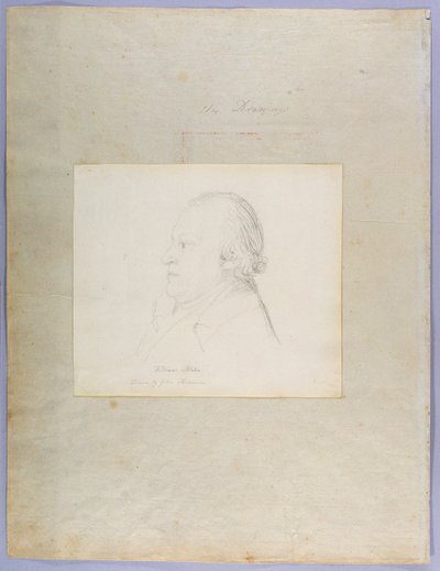 Portrait of William Blake, c.1804 by John Flaxman