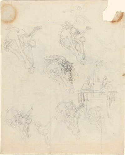 Sheet of Studies by John Flaxman