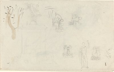 Sheet of Studies by John Flaxman