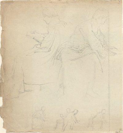 Sheet of Studies by John Flaxman