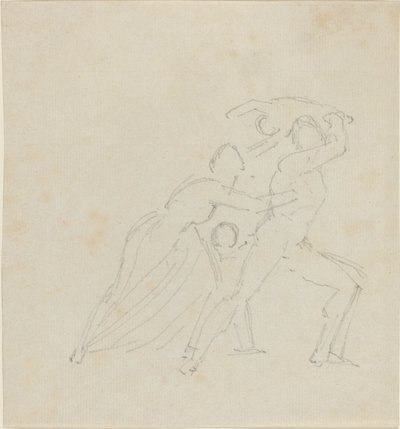 Study for "The Fury of Athamas" by John Flaxman