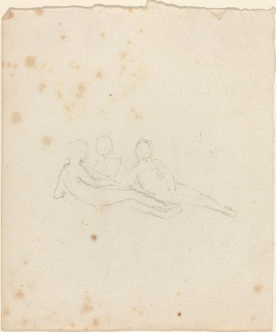 Three Reclining Female Figures by John Flaxman