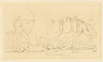 Ulysses Killing the Suitors by John Flaxman