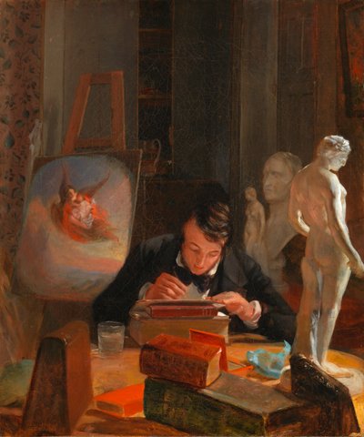 Portrait of Godfrey Frankenstein, ca. 1840 by John Frankenstein