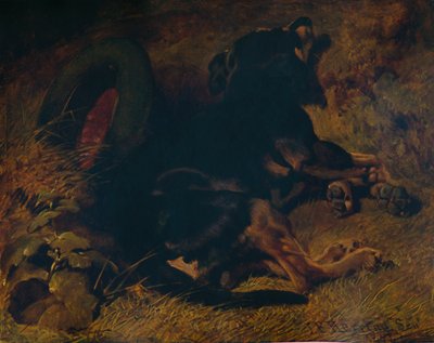 Sleeping Dog, 1850 by John Frederick Hering