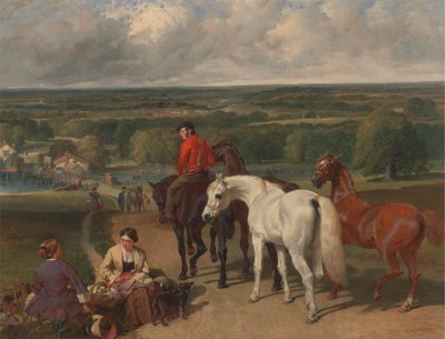 Exercising the Royal Horses by John Frederick Herring