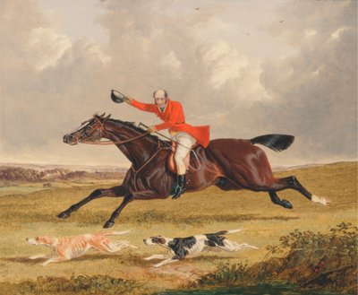 Foxhunting: Encouraging Hounds by John Frederick Herring