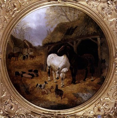 Farmstead by John Frederick Herring Jnr