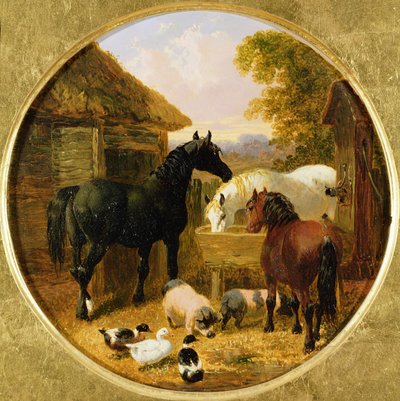 Farmyard Scene by John Frederick Herring Junior
