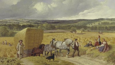 Harvest by John Frederick Herring Senior