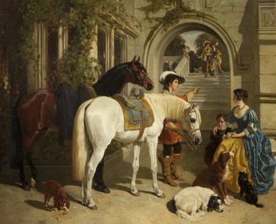 My Ladyes Palfrey by John Frederick Herring Senior