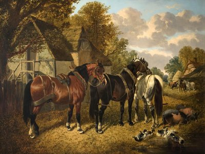 Ready for the Plough by John Frederick Herring Senior