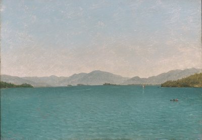 Lake George, Free Study, 1872 by John Frederick Kensett