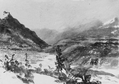 Mountain Landscape, Lombardy by John Frederick Kensett.