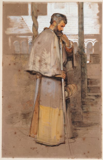 A Neapolitan Monk by John Frederick Lewis