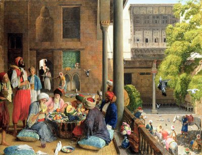 The Midday Meal, Cairo by John Frederick Lewis