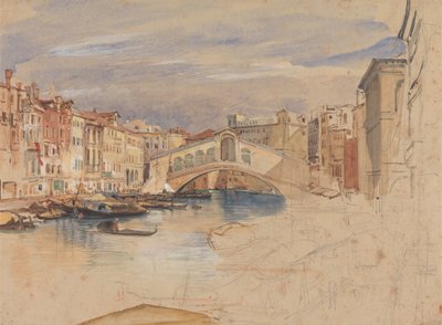 Venice: The Grand Canal and Rialto by John Frederick Lewis