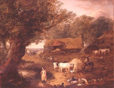 The Farmyard by John Frederick Pasmore