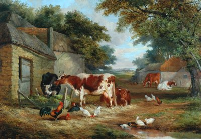 Farmyard by John Frederick Herring Senior