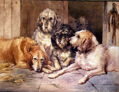 The Otter Hounds by John Frederick Tayler