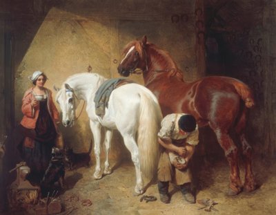 Shoeing Imaum by John Frederick Herring Senior