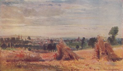 A Distant View of Oxford, 1910 by John Fulleylove