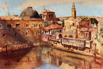Jerusalem: The Pool of Hezekiah by John Fulleylove