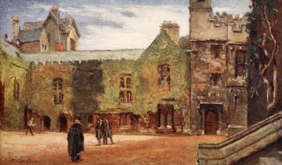 Merton College and St. Alban Hall, 1903 by John Fulleylove