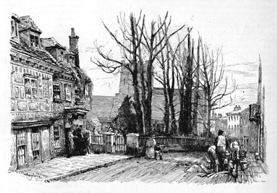 Quarry Street, with St. Mary