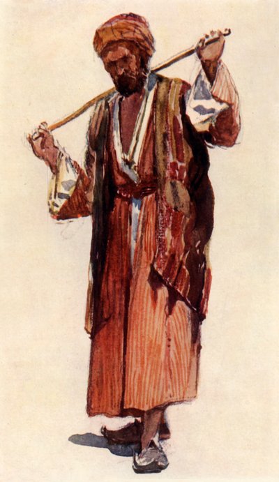 Syrian Shepherd by John Fulleylove