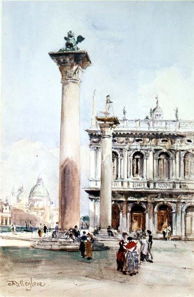 The Piazzetta di San Marco, Venice by John Fulleylove
