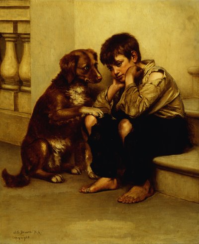 Best Friends by John George Brown